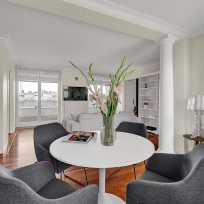 Аренда стильной 3-комнатной квартиры, 80 м², район Śródmieście, Варшава, Польша